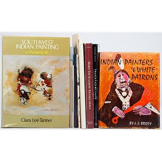 Seventeen publications on Native American painting and sculpture.