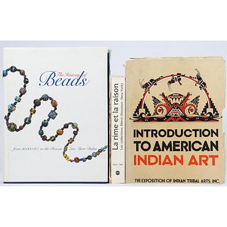 Four publications on Native American art, world art, and the history of beads.