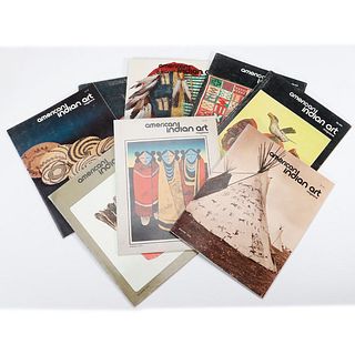 Seventeen issues of American Indian Art magazine (1975-1979).