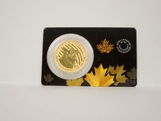 2020 Royal Canadian Mint 200 Dollars Gold Coin.