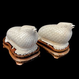 Chinese Quail Boxes
