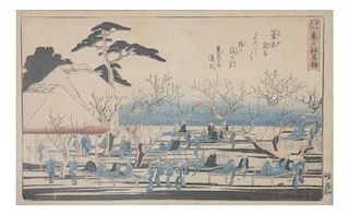 Hiroshige Ando, "Famous Views of Edo"