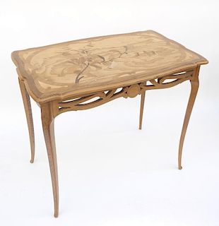 Art Nouveau-Style Table