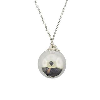 Tiffany &amp; Co Hardwear Sterling Silver Ball Pendant Necklace