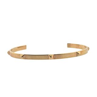 Hermes Mini Clous 18k Rose Gold Bracelet
