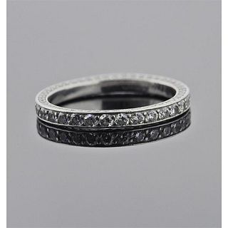Tacori Platinum Diamond Eternity Wedding Band Ring