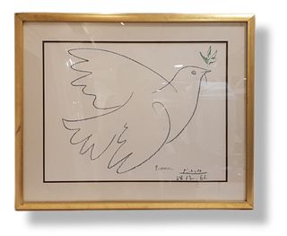 Pablo Picasso's  'Dove of Peace'  1961