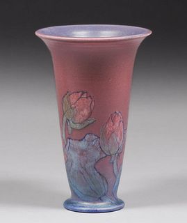 Rookwood Pottery Wilhelmine Rehm Flared Vase 1926