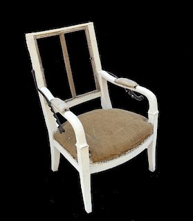 Charles X Style Adjustable Chair