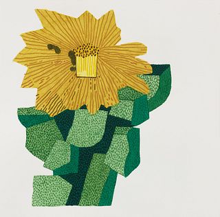 Jonas Wood, "Flowering Lithop", 2022