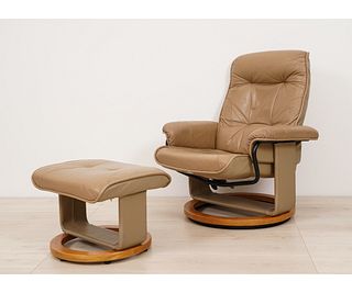 CHAIRWORKS CHAIR AND OTTOMAN