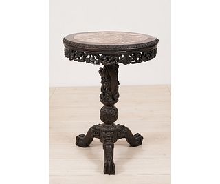 ASIAN MARBLE TOP TABLE
