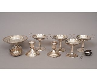 WEIGHTED STERLING SILVER TABLEWARE