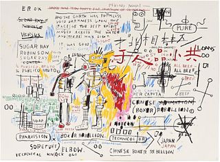 Jean-Michel Basquiat - Boxer Rebellion