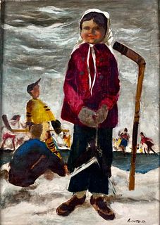 Edward Winter Oil, Winter Sports