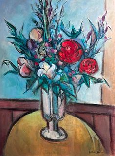 G. Ralph Smith Pastel, Floral Arrangement