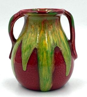 Weller Drip Glaze Pottery Vase