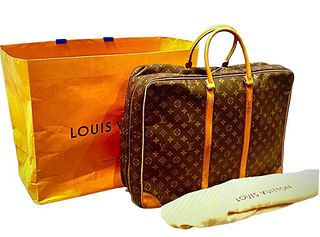 Louis Vuitton Monogram Canvas Soft Sided Suitcase