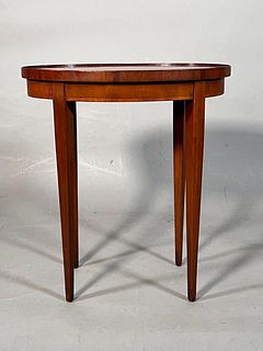 Baker Furniture Mahogany Inlaid Kettle Stand