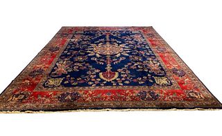 Indo- Kashan Carpet, 14' x 12'