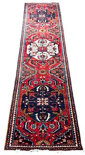 Persian Wool Runner, 10'8" x 2'9"
