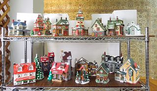 "Heritage Village Collection" Ceramic Christmas Villages.