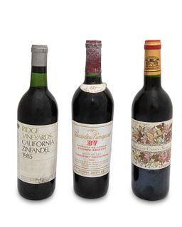 A selection of red wine (11)