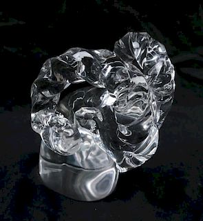 Cartier Crystal Ram Sculptrue