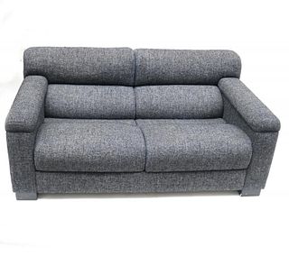 Upholstered Wool Love Seat