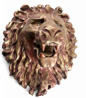 Composition Lion's Head Appliqué
