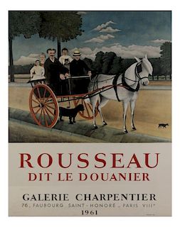 Poster, Rousseau 1961