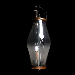 Copper and Glass Lantern
