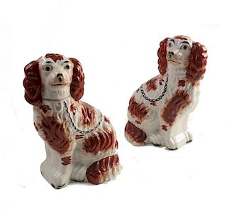 Pair of Staffordshire Dogs