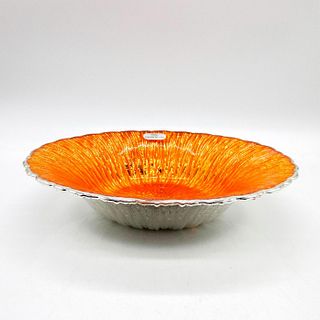 Thilia Silver Enamel Decorative Bowl