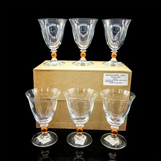 6pc Modern Wine Glass Goblets
