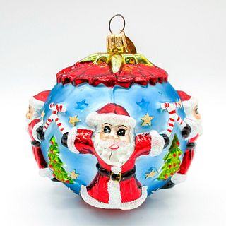 Santa Circle of Cheer, Christopher Radko Ornament