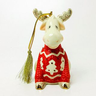 Lenox Ornament, Christmas Sweater Moose