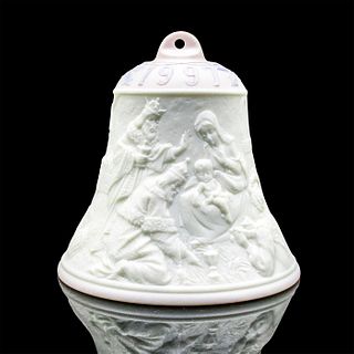 1997 Lladro Porcelain Christmas Bell 6441