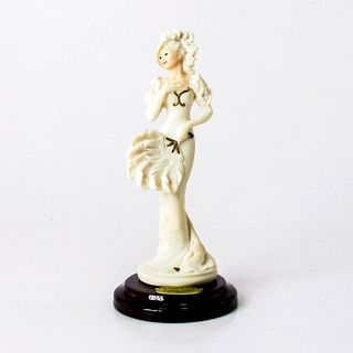 Giuseppe Armani Miniature Figurine Lady with Fan