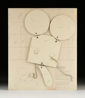CLAES OLDENBURG (Swedish/American 1929-2022) A PRINT, "Geometric Mouse, Scale D," 1971,