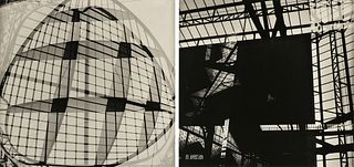 GERALDO DE BARROS (Brazillian 1923-1998) TWO PHOTOGRAPHS, "Fotoforma" Gare de São Paulo, 1949, 