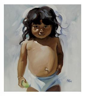 Lopez Baylon, Portrait of a Child