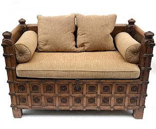 Hand Carved Balinese Daybed