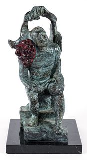 Sandro Chia 1990 bronze Bacchus