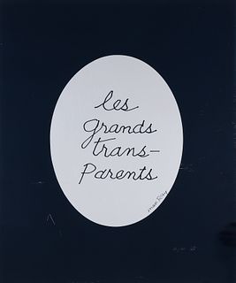 Man Ray Les Grands Trans-Parents Mirror Screenprint