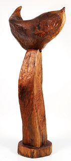Thad Mosley 2013 wood sculpture Blues for Pablo