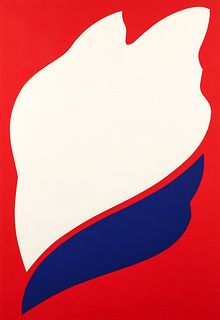 Jack Youngerman 1972 serigraph Peace 
