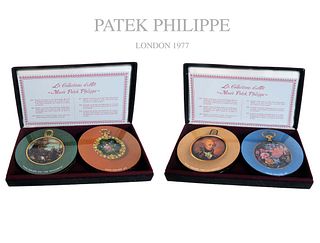 2 Set of Patek Philippe Pocket Watch Coasters (12 Pcs)