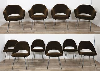 10 Eero Saarinen Style Executive Chairs