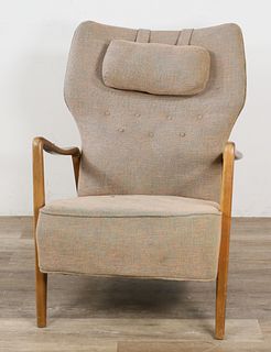 Folke Ohlsson for Dux Swedish Modern Lounge Chair